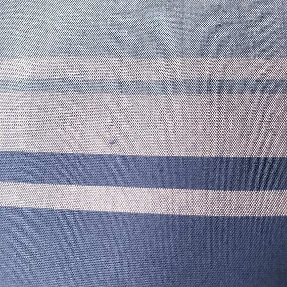 ARC'TERYX Men's Size XL BROHM Striped SS Button Up Shirt Blue Cotton Blend - Picture 10 of 10